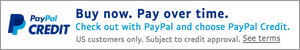 Pay now or pay over time with PayPal Credit